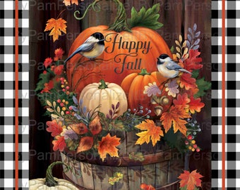 Fall Wreath Sign, Wreath Signs, Personaize it by Pam, Rustic Fall Wreath Sign