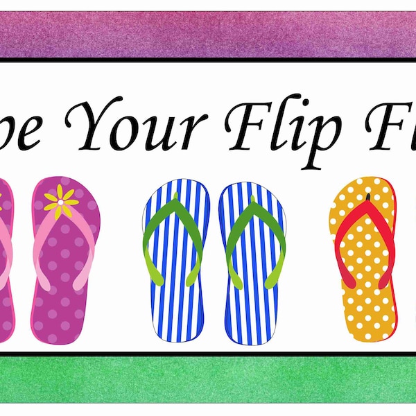 Flip Flops Wreath - Etsy