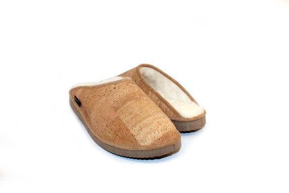 cork base slippers