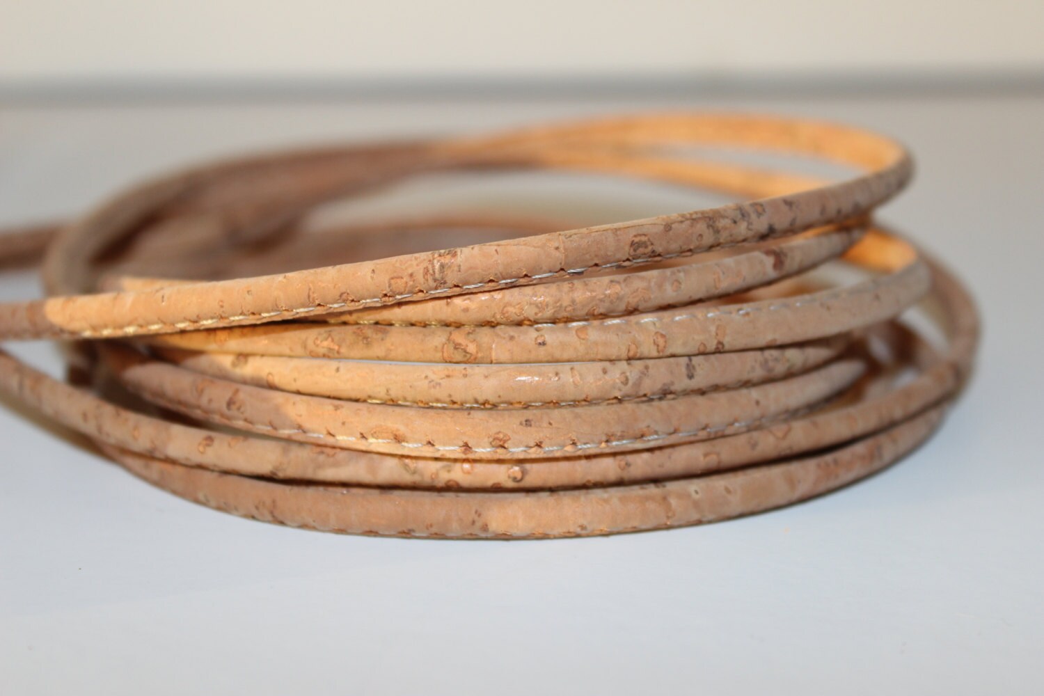 Cords Cork 4mm 1 meter Natural Etsy