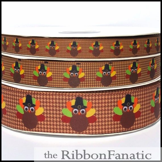 Happy Thanksgiving Day Icon With Turkey, Label, Basket...