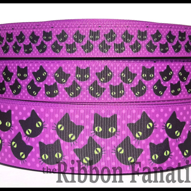 Black Cat Green Ribbon - Etsy