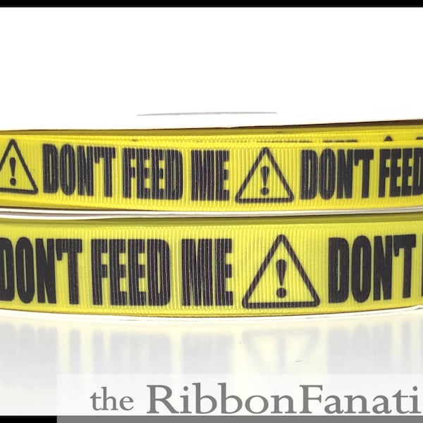 Warning Do Not Feed Me Etsy