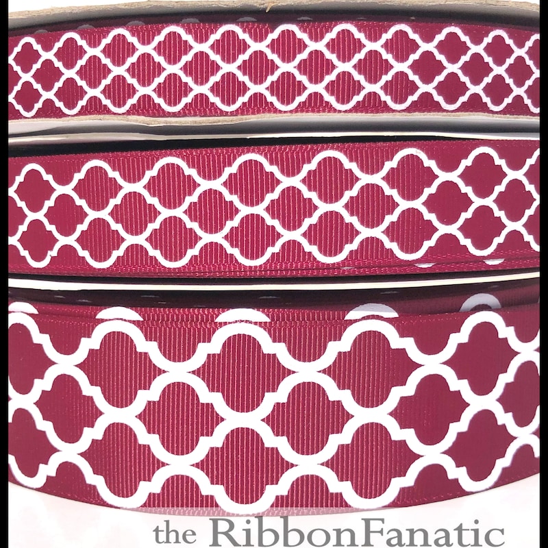 Maroon Ribbons - Etsy