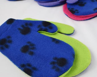 washable dust mitts for pet hair - zero waste dust mitten for mirrors cats & dogs, sustainable reusable upcycled spring cleaning essentials