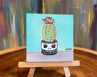 CACTUS Mini Masterpiece, Plants, Nature, Plant lady, home decor, boho, Teacher gift, succulent, nursery, garden, desert