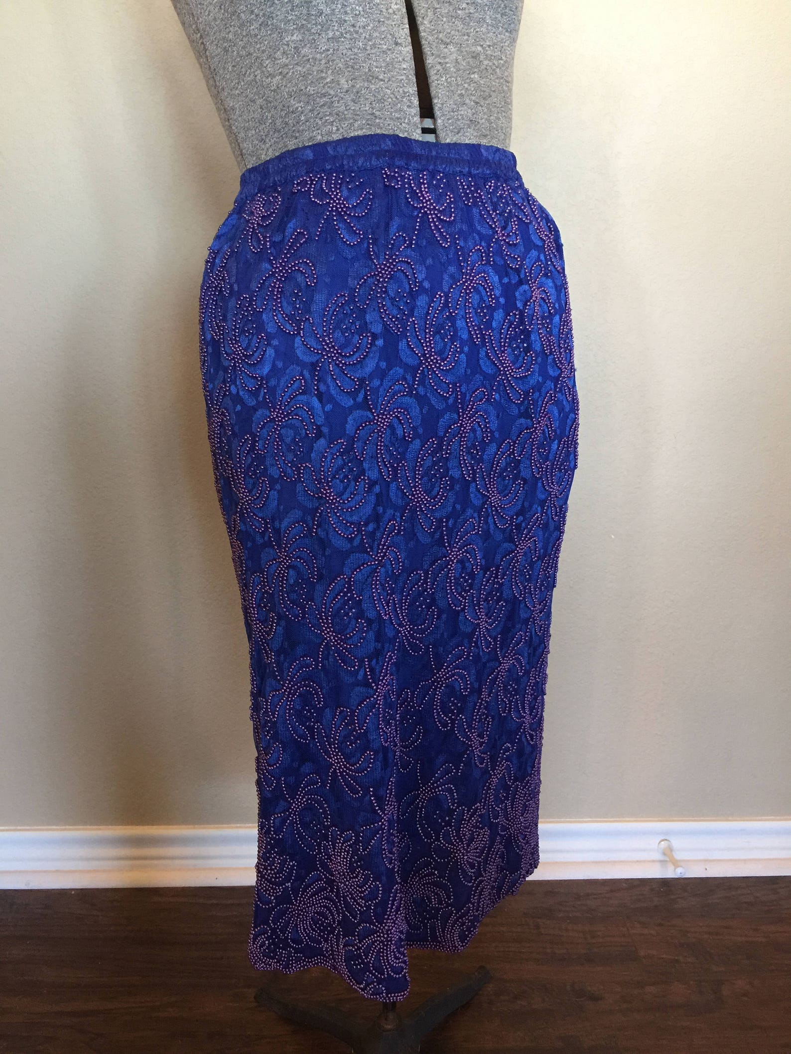 hand beaded cocktail dress