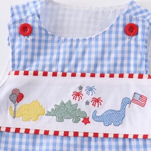 Bailey Boys Patriotic Pup Knit Bubble