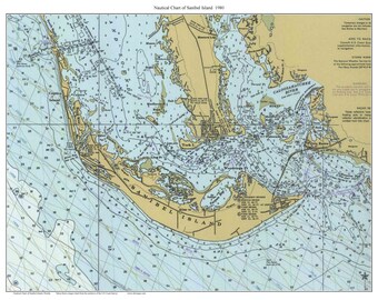 Sanibel Island Nautical Chart