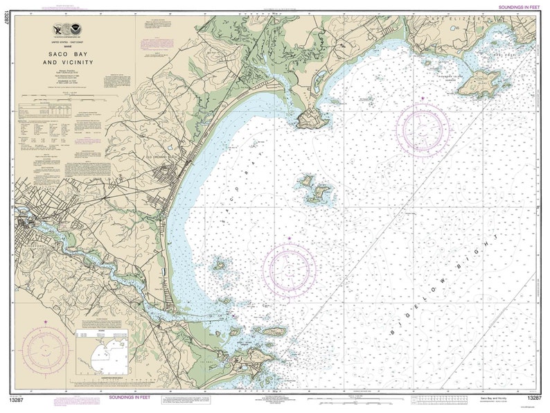 Map Of Old Orchard Beach Maine Maping Resources