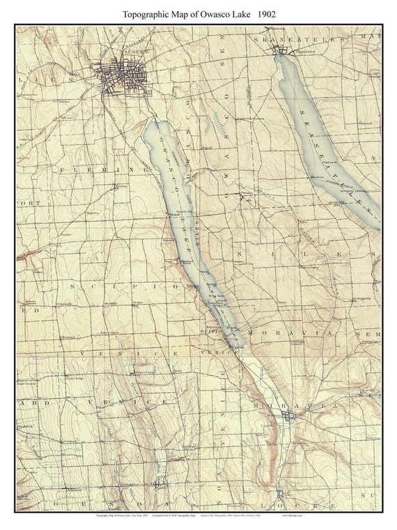 Honeoye Lake Depth Chart