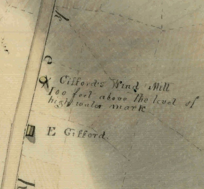 Aquidneck Island north Rhode Island 1819 Map Portsmouth Etsy