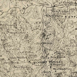 Plan Du « Comté De Cumberland Autour De Sydney », Montrant Les Montagnes Bleues A Fig3 281500534