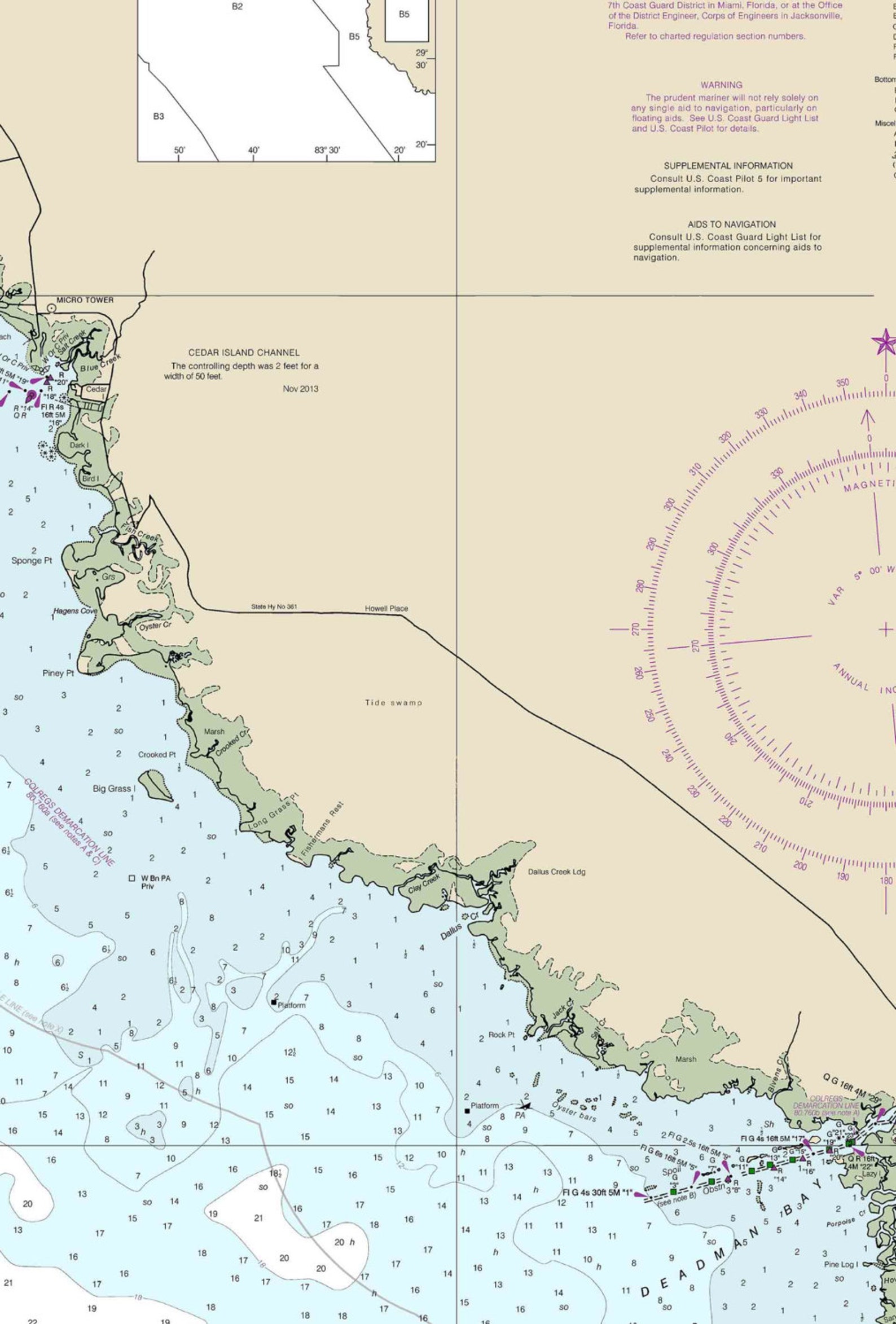 Horshoe Point Calculation Horseshoe Point to Rock Islands - 2015 Hagens Cove Steinhatchee River ...