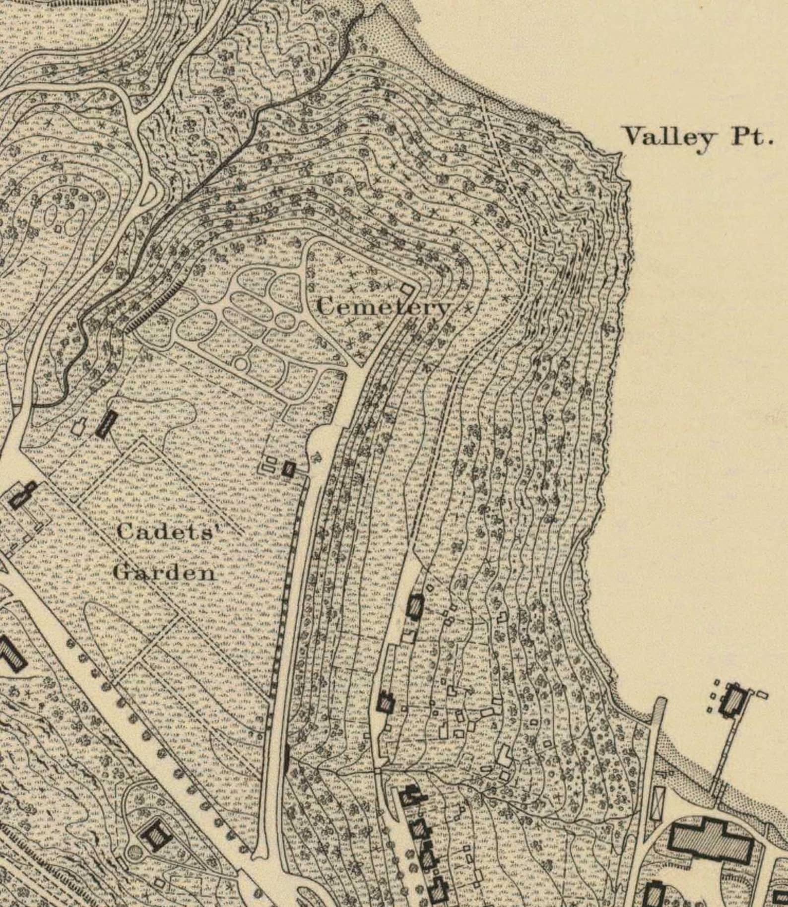 West Point New York 1883 Topographical Map by the USCGS Etsy