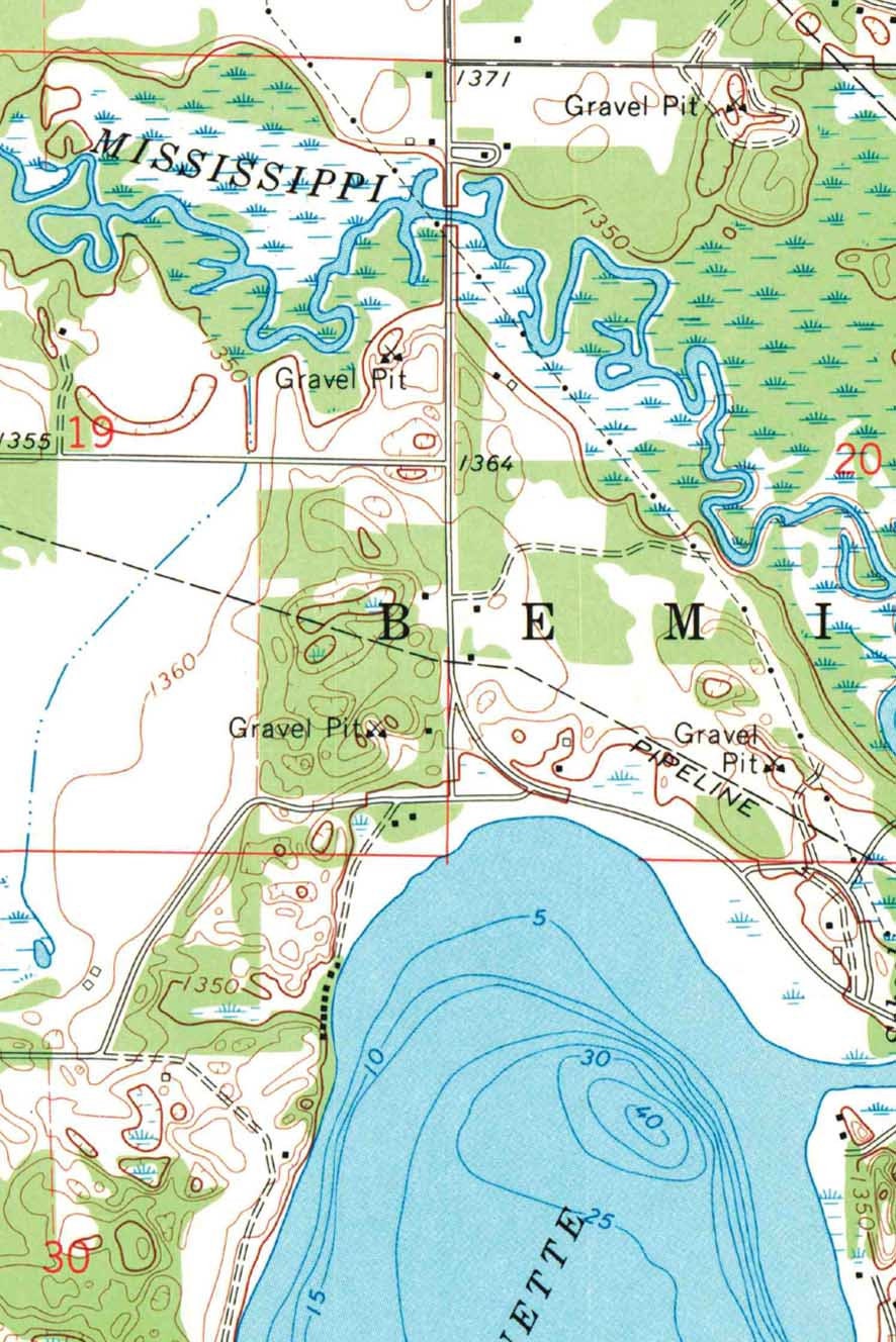 Lake & Lake Marquette 1968 USGS Old Etsy