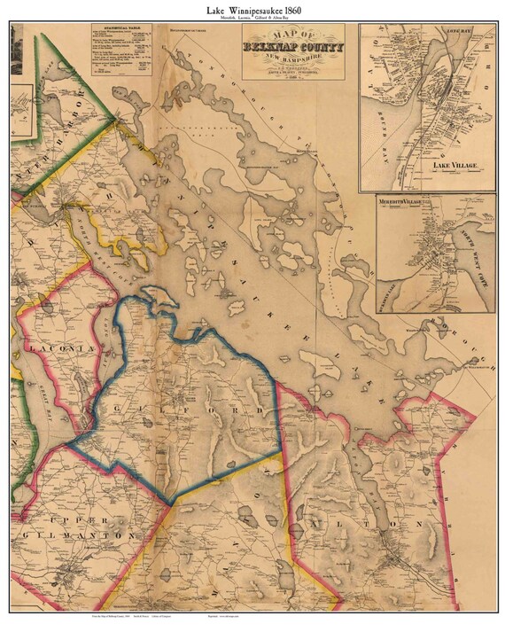 Lake Winnipesaukee Chart