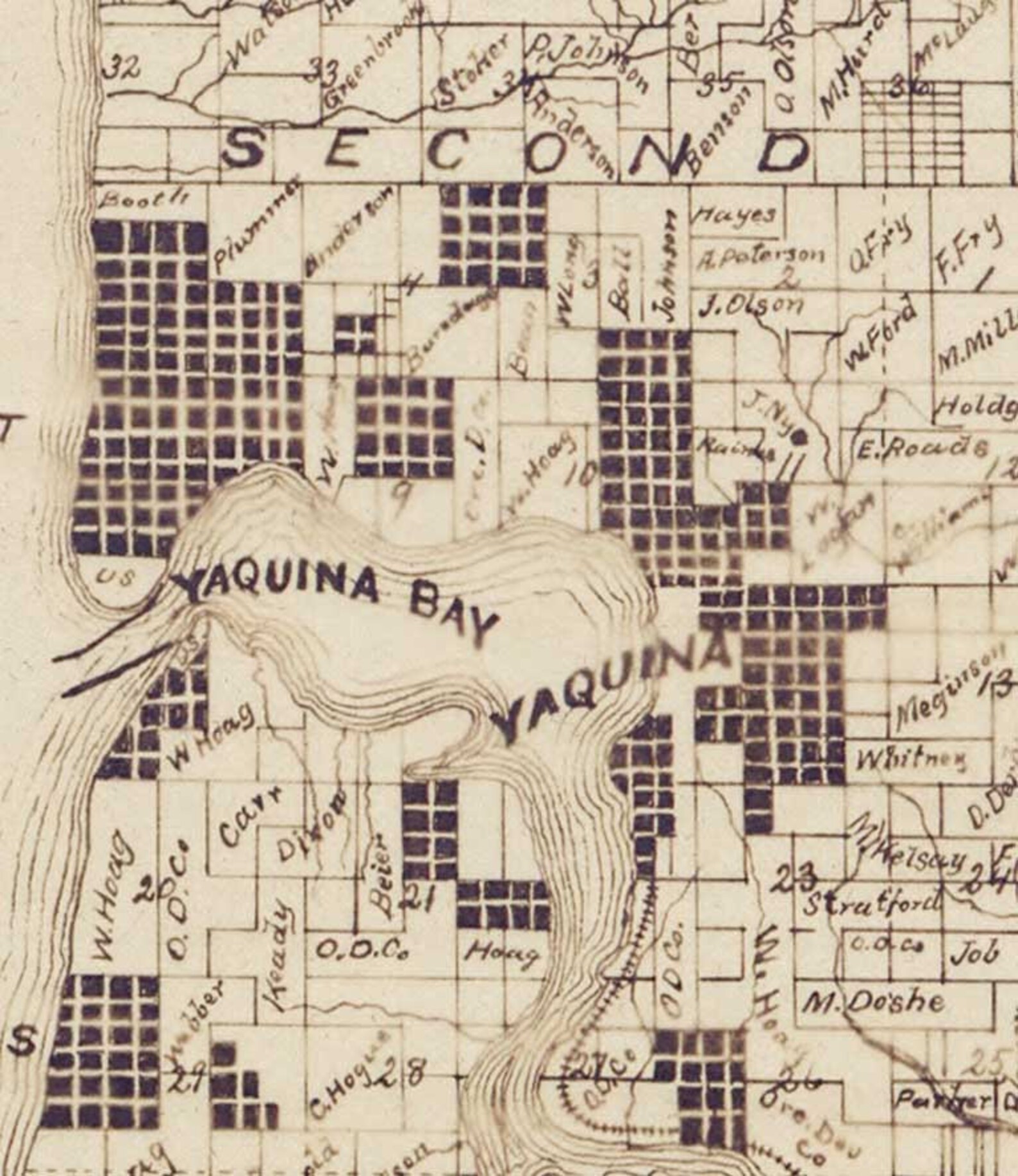 Lincoln County Oregon 1895 Old Wall Map Reprint Etsy UK