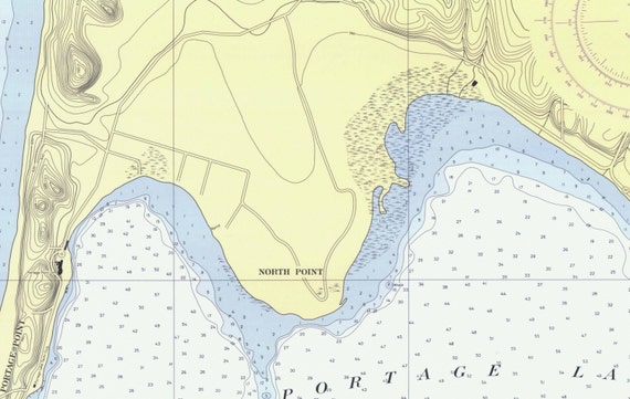 Portage Lake Houghton Mi Depth Chart