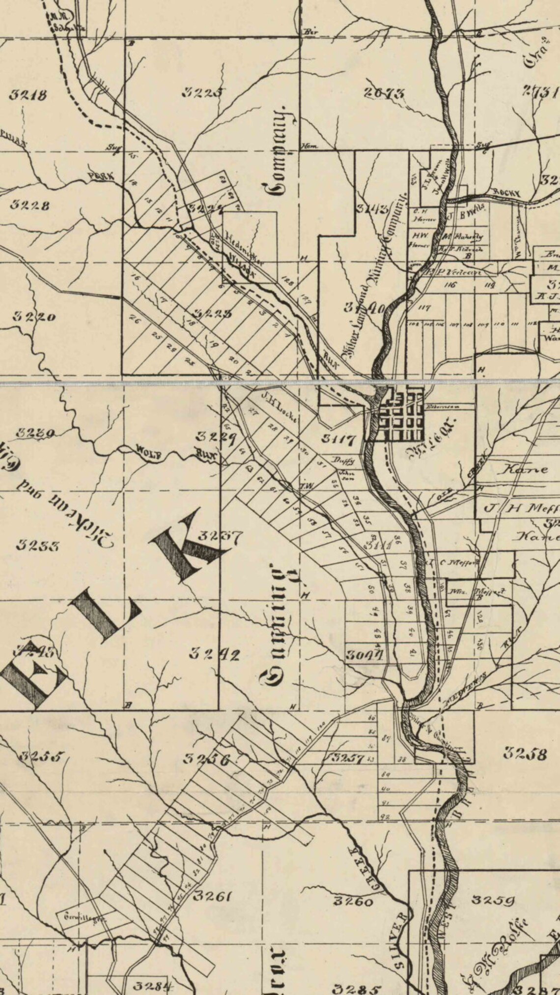 Elk & Mckean Counties Pennsylvania 1878 partial Old Wall Etsy