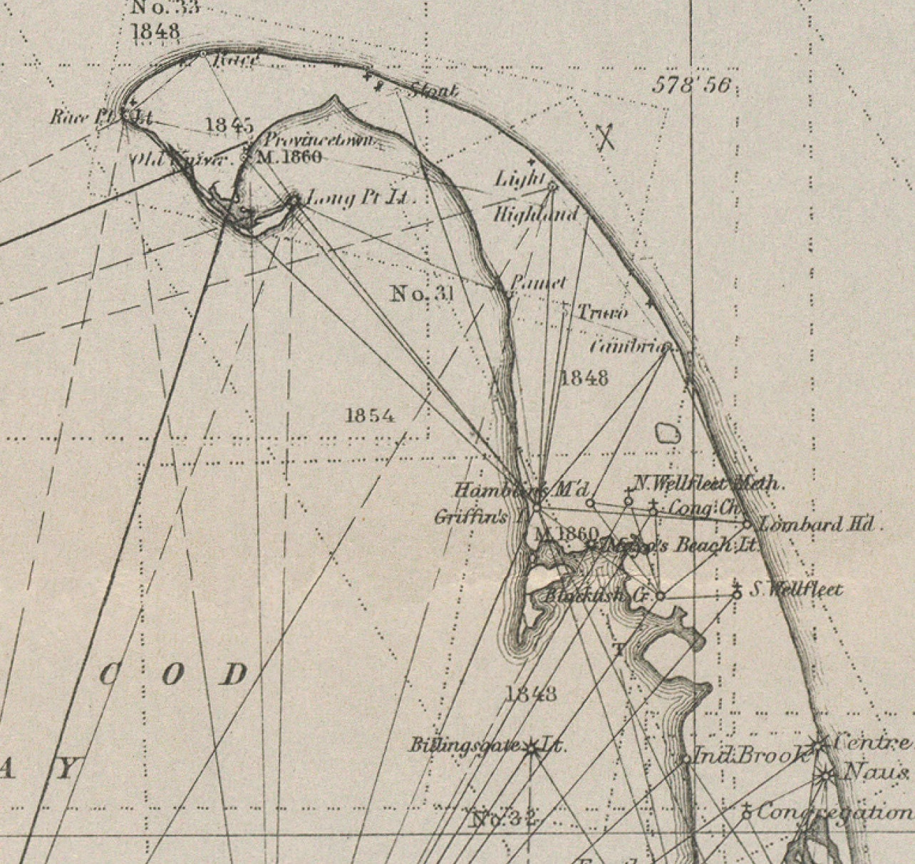 Cape Cod Surveying Cape Cod and the Islands 1881 Reprint Etsy