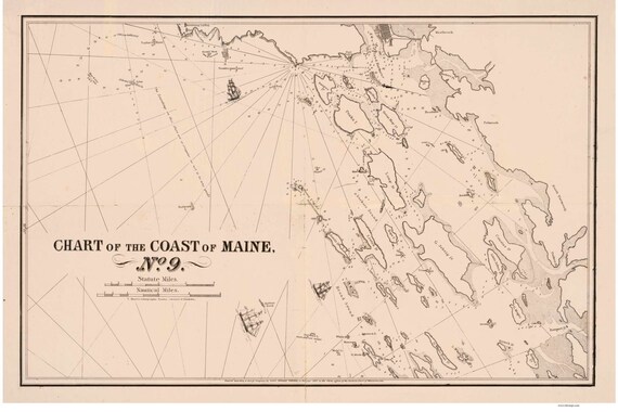 Casco Bay Chart