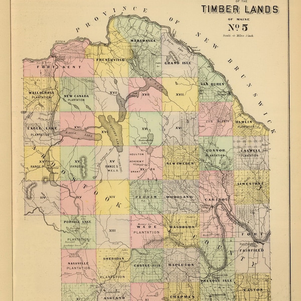 Fort Kent Maine Etsy