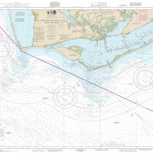 Apalachicola Bay to Cape San Blas - 2014 Eagle Harbor  St George Sound Florida -  Nautical Map - 80000 AT Chart 11401- Reprint