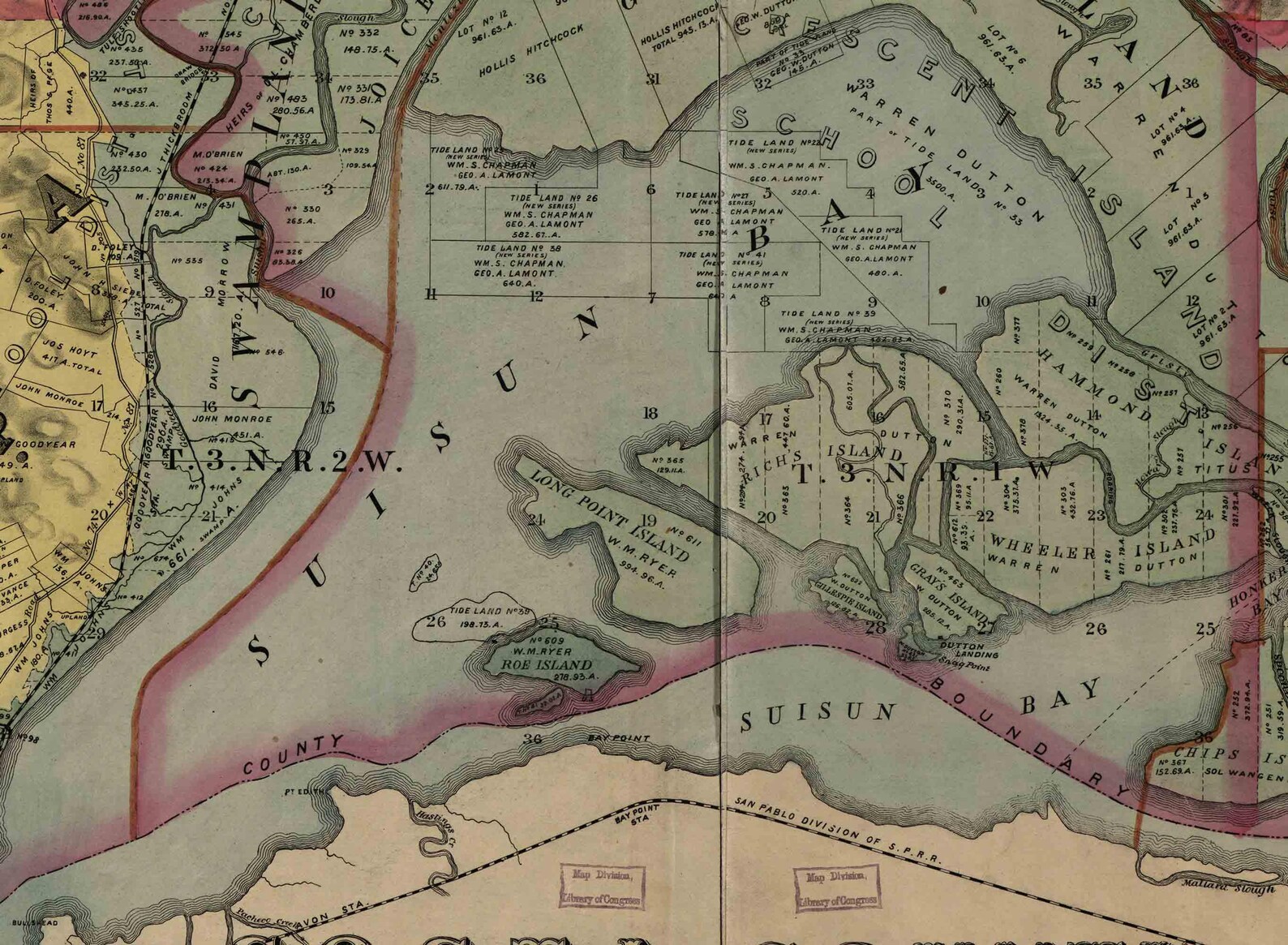 Solano County California 1890 Old Wall Map Reprint With Etsy