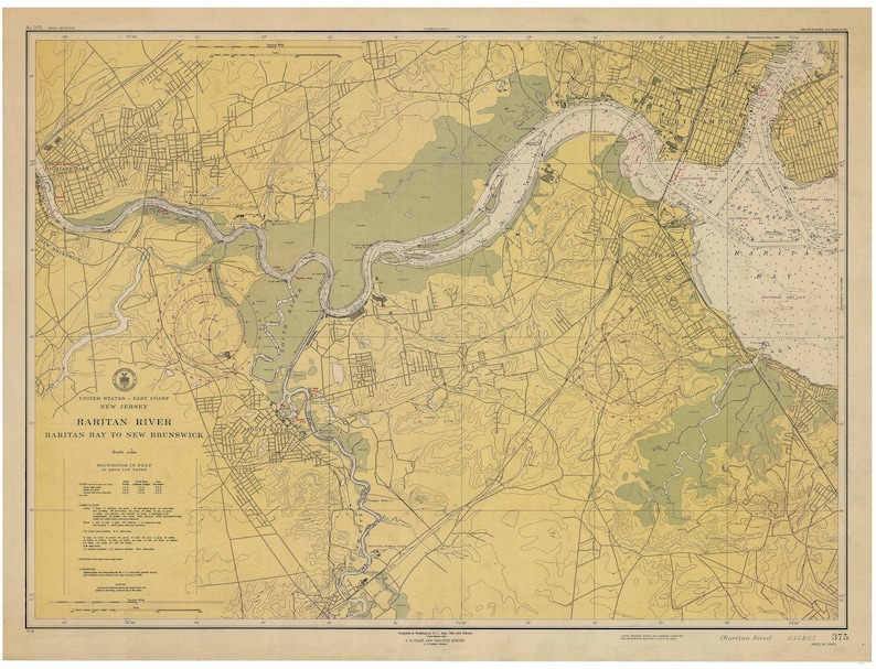 Raritan Bay Nautical Chart