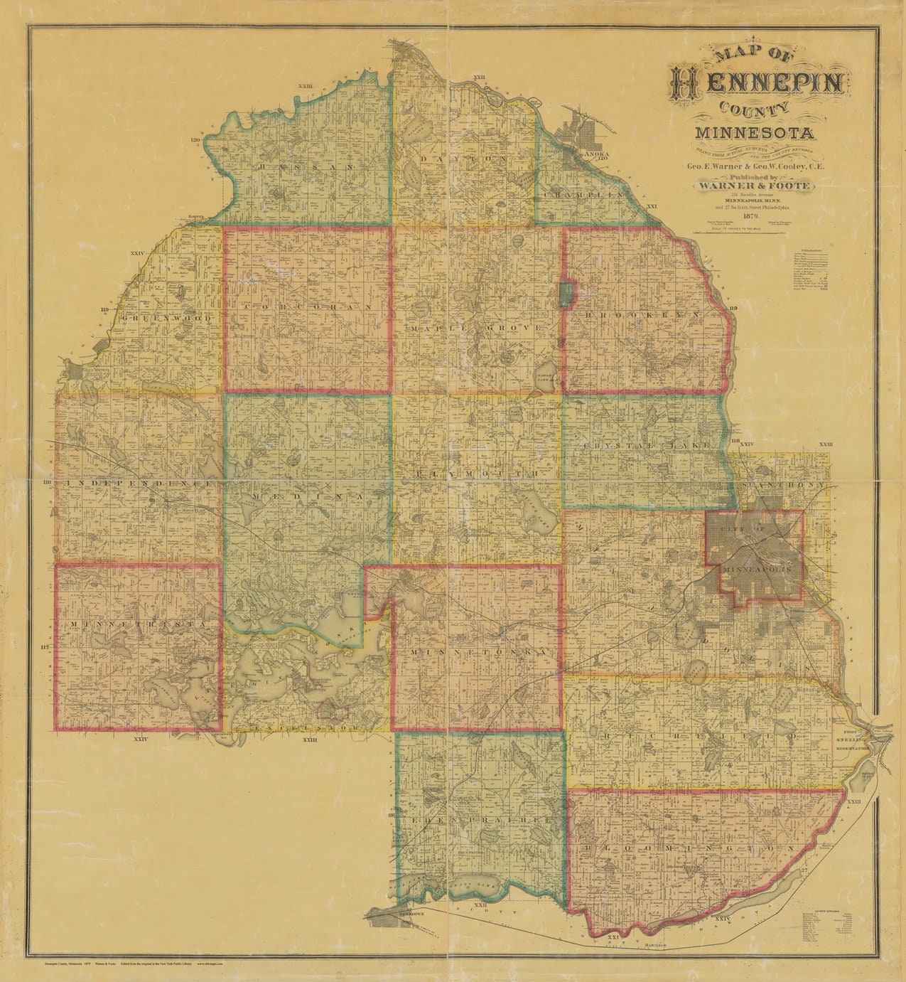 Hennepin County Zip Code Map Map