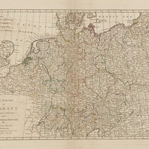 Germany 1788 Old Map - Europe