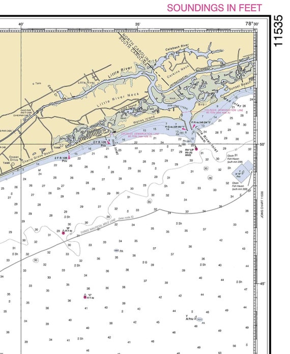 Mapa De Carreteras De Murrells Inlet, Carolina Del Sur Murrells Inlet