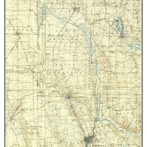 Pymatuning Lake Map 