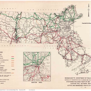 GENUINE ORIGINAL Map of HANSON Massachusetts 1879 