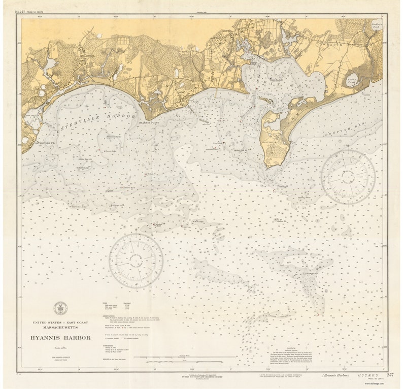 Hyannis Harbor Chart