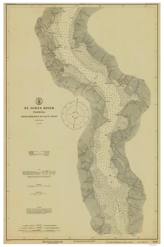 Saint John River Nautical Charts