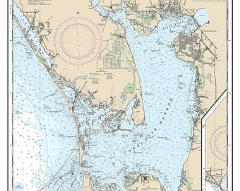 Charlotte Harbor 2015 - Gasparilla - Punta Gorda - Cayo Costa - Port Charlotte - Nautical Map Florida Custom Print - 1:80000 11426 - Reprint