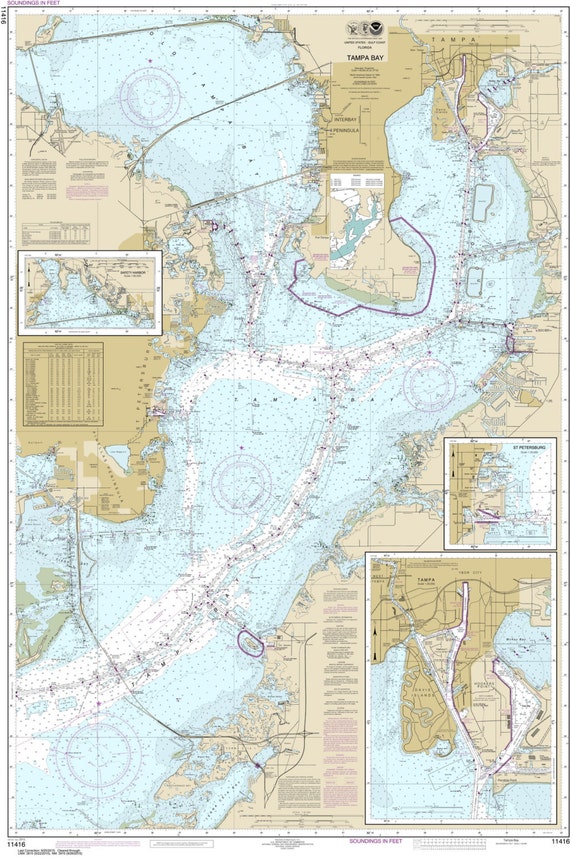 Tampa Bay Navigation Chart