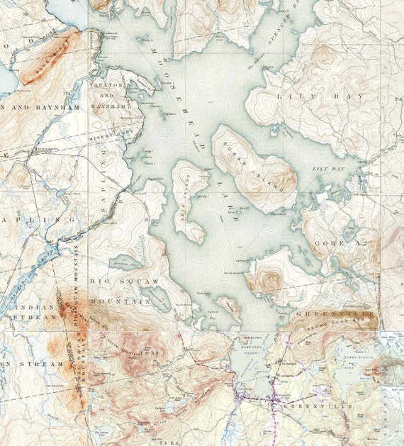 Moosehead Lake Chart