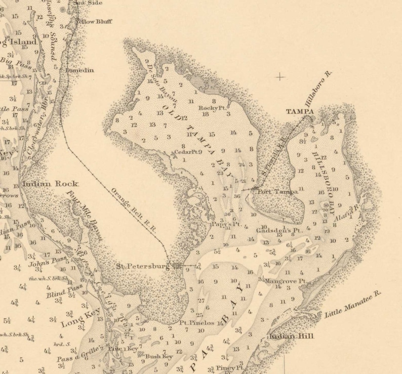 Tampa Bay Navigation Chart