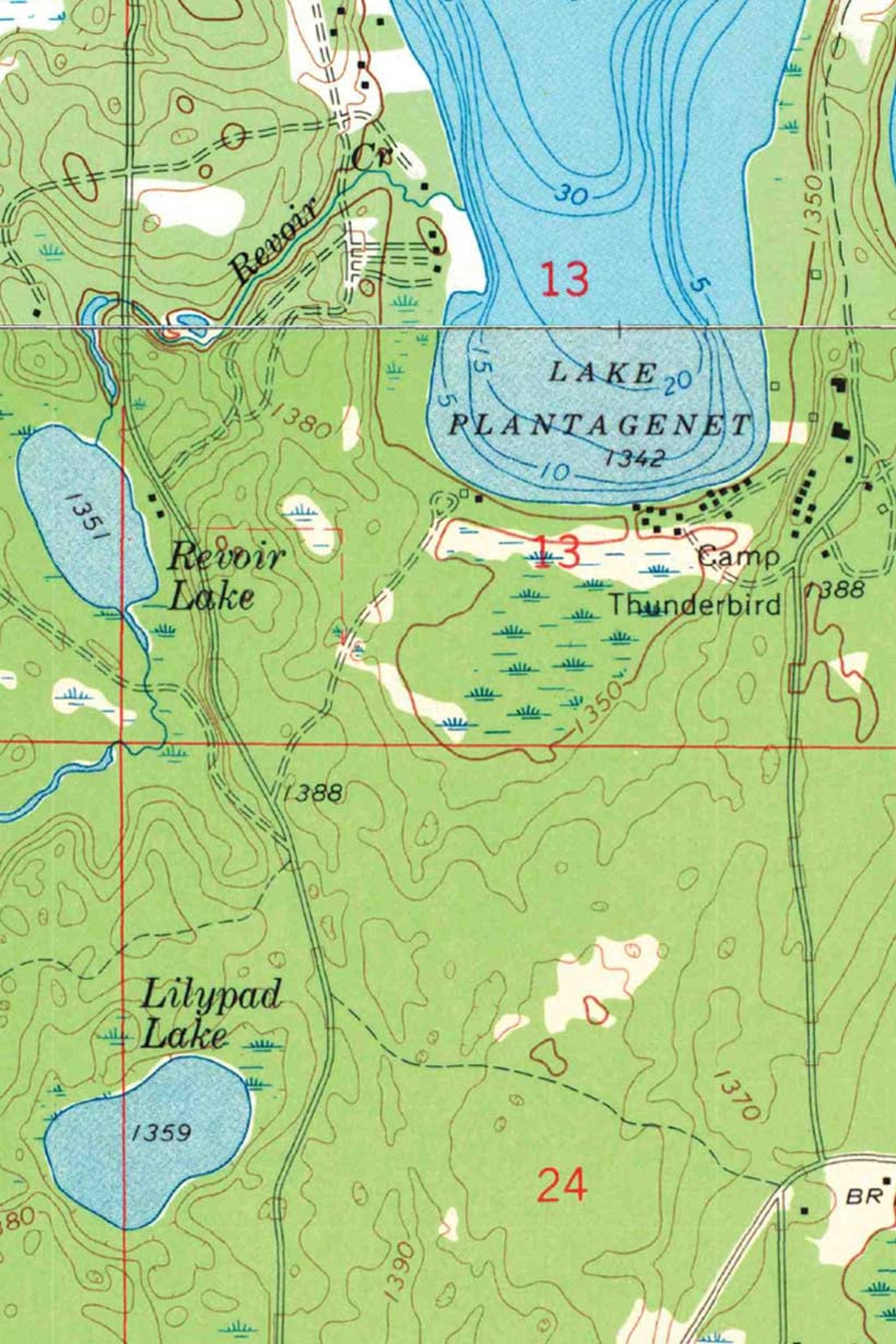 Lake & Lake Marquette 1968 USGS Old Etsy.de