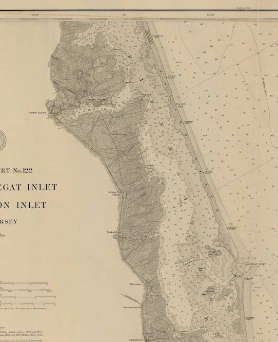 Barnegat Bay Water Depth Chart