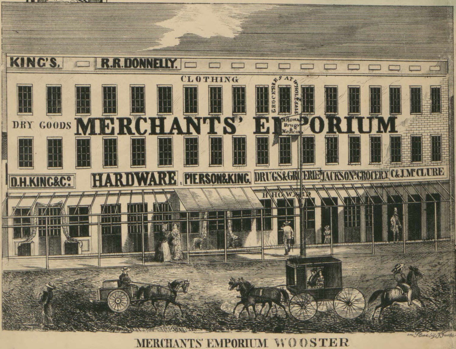 Wayne County Ohio 1856 Old Wall Map Reprint With Homeowner Etsy