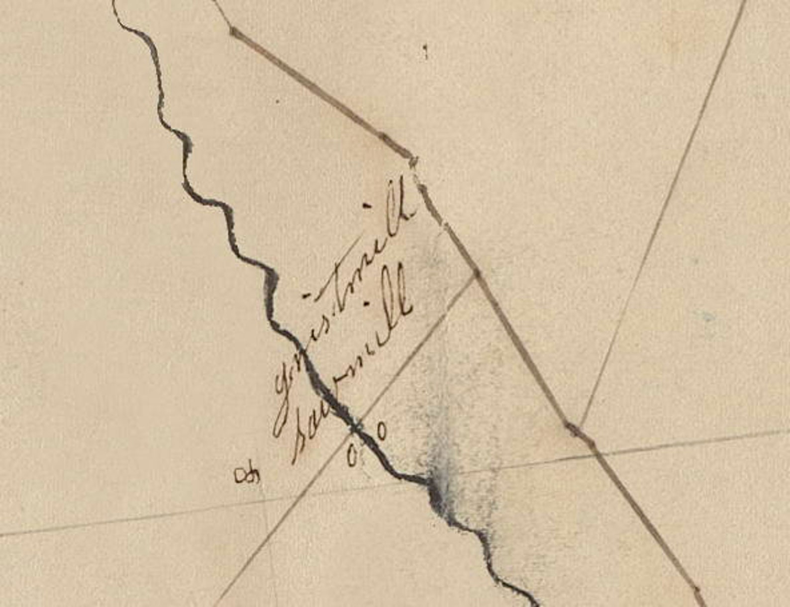 Lanesborough 1830 Town Plan Old Roads Map Reprint RESTORED Etsy