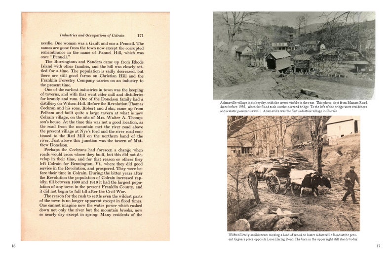Industries and Occupations of Colrain, Massachusetts by Katherine ...