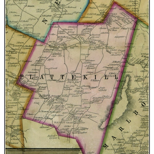 York County Genealogy Etsy