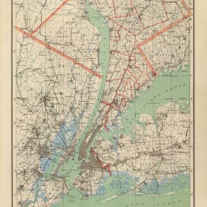 Westchester County 1893 - Old Town Map Reprint - New York - NYC Metro Atlas #01