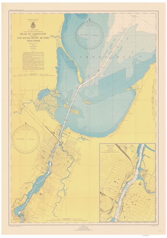 Green Bay Navigation Chart