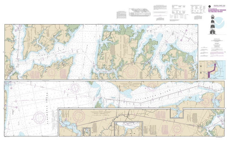 Pamlico River Chart